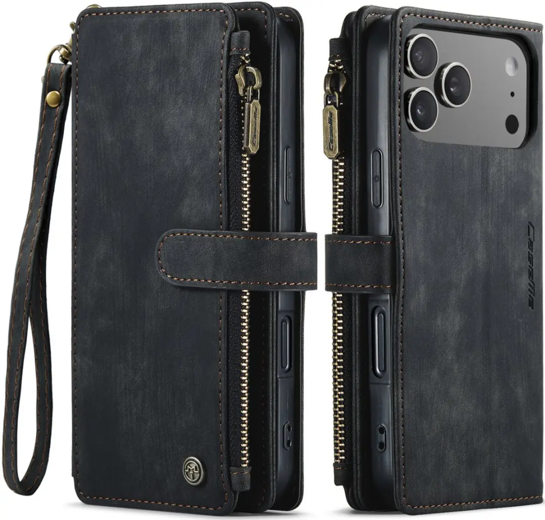 Caseme Wallet Rits Book Case iPhone 17 Pro Max