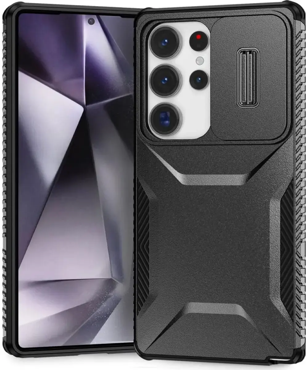 Selected Hoesje Samsung Galaxy S25 Ultra Back Cover Camera Slider