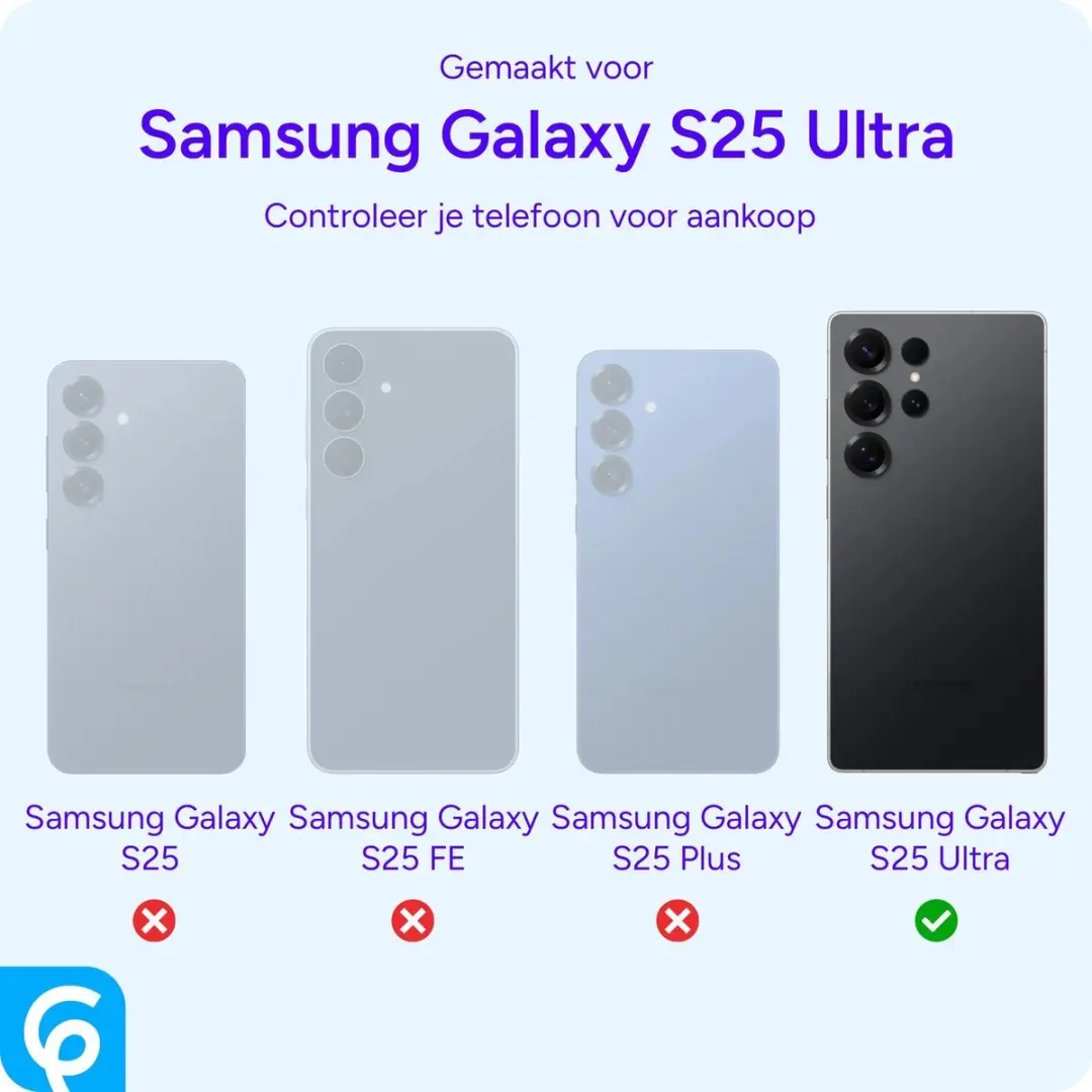 Selected Hoesje Samsung Galaxy S25 Ultra Back Cover Camera Slider - Zwart