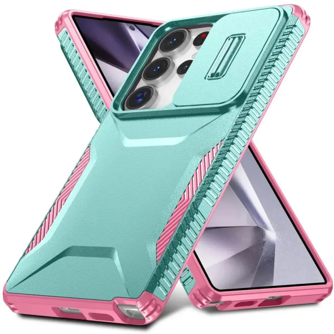 Selected Hoesje Samsung Galaxy S25 Ultra Blauw - Camera Slider - afbeelding 6 van 6