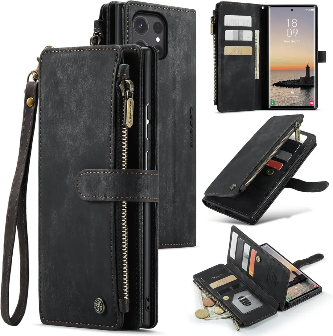 Caseme Wallet Rits Book Case Samsung Galaxy S24 Ultra