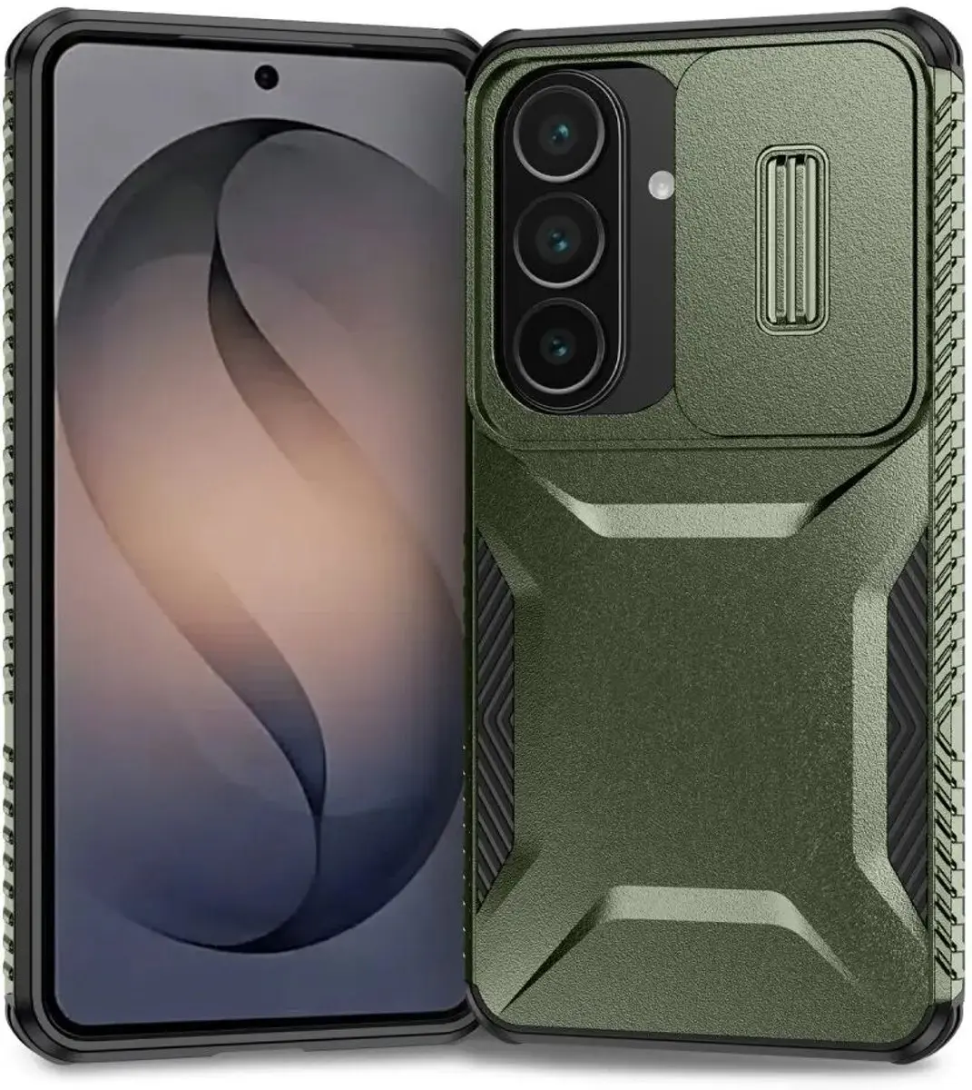 Selected Hoesje Samsung Galaxy S26 Back Cover Groen