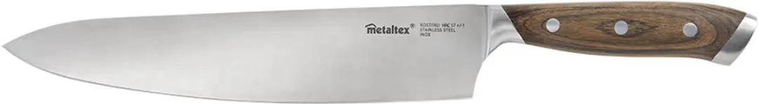 Metaltex Heritage Messenset 6-delig - Magnetische strip - RVS & Hout