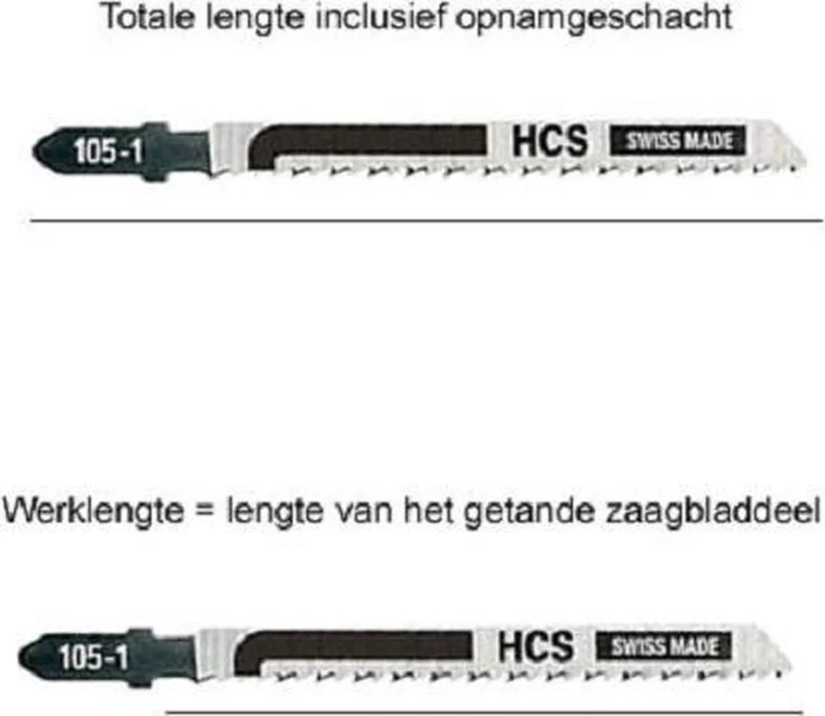 DeWalt DT2168 Decoupeerzaagbladen - 5 Stuks - 1.4mm Tandafstand