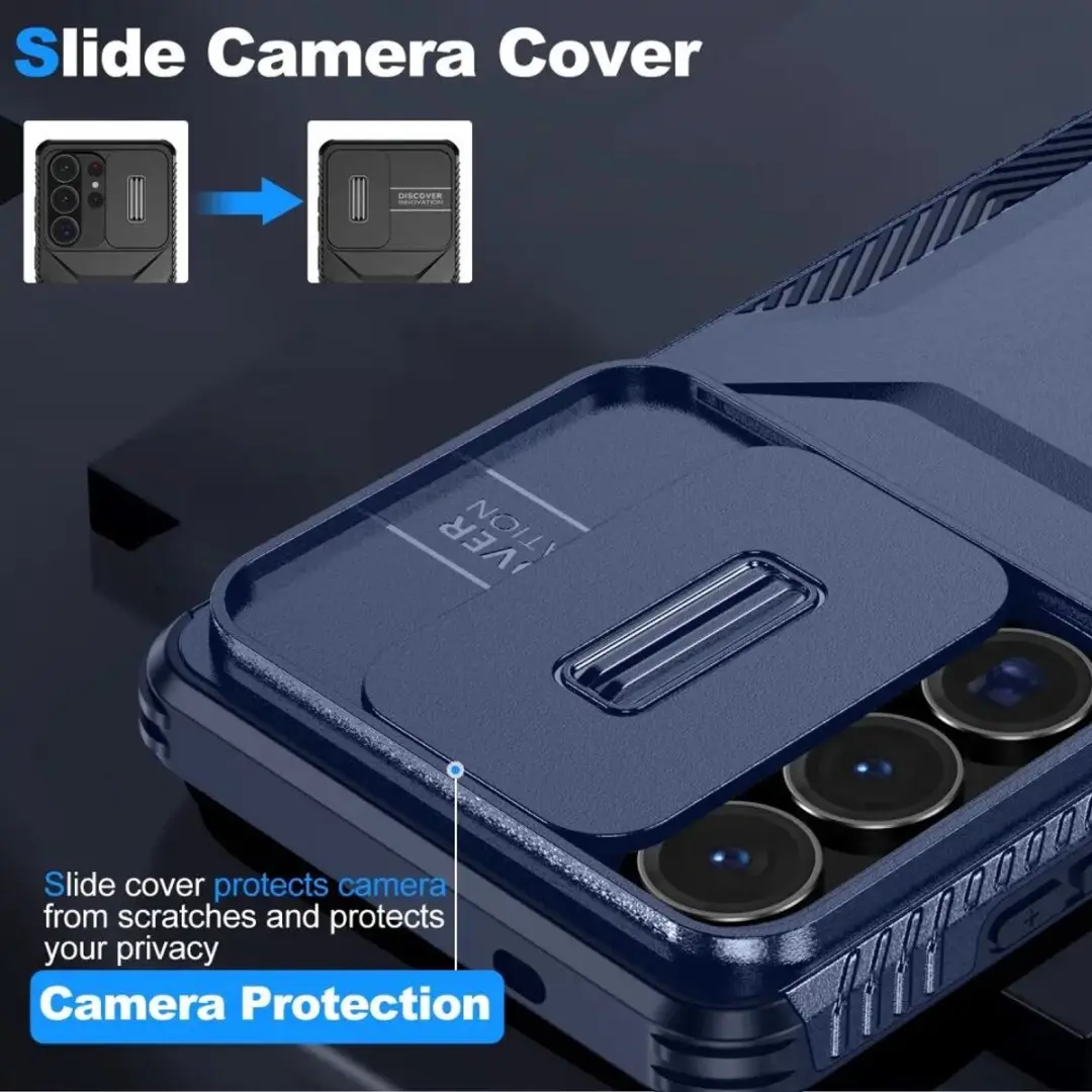 Selected Hoesje Samsung Galaxy S26 Ultra Blauw - Camera Slider - afbeelding 6 van 6