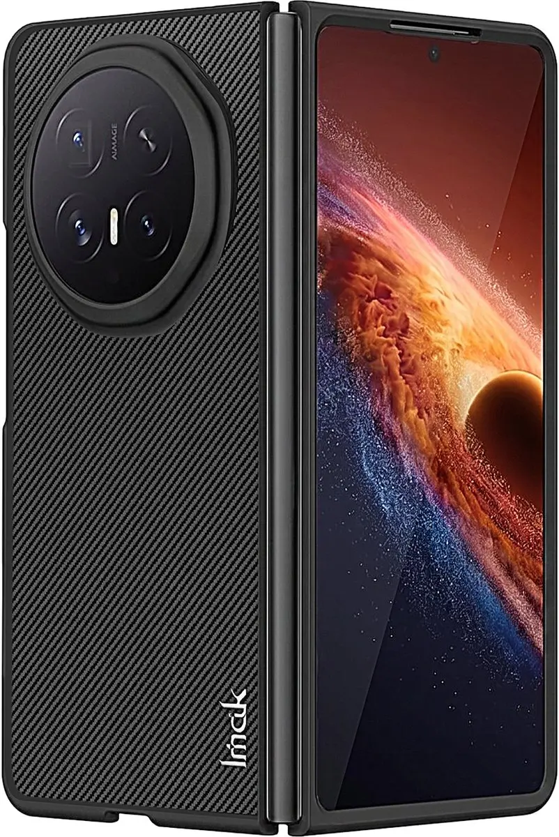 Imak Hoesje Honor Magic V6 BACK-IMK-MV6 - Zwart