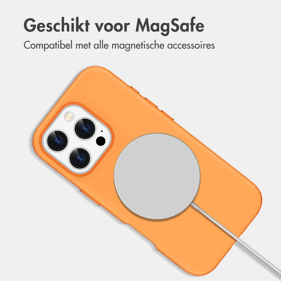 Imoshion Hoesje iPhone 16 Pro - Oranje MagSafe