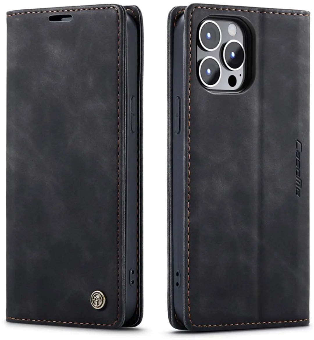 Caseme iPhone 14 Pro Max Wallet Book Case