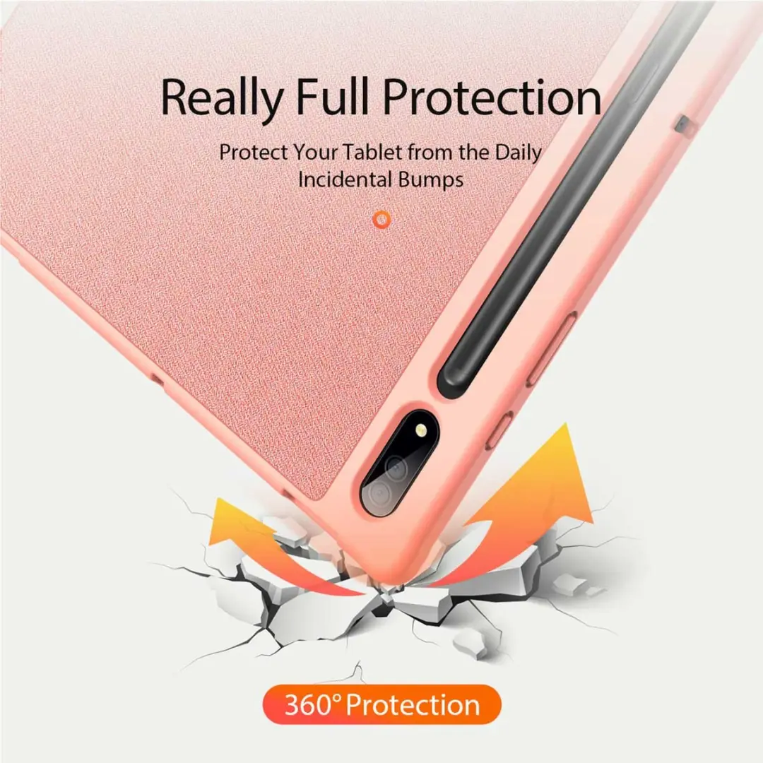 Dux Ducis Tablethoes Samsung Galaxy Tab S8 Ultra SH00052750 - 14.6 Inch Roze