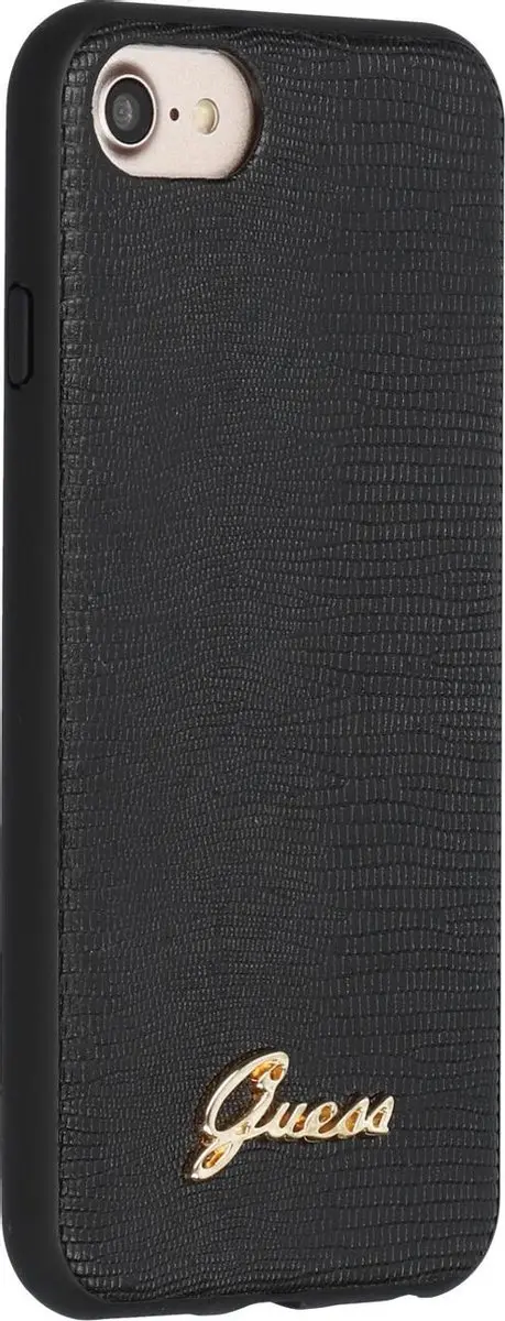 GUESS iPhone Backcase Lizard Zwart - S212-4