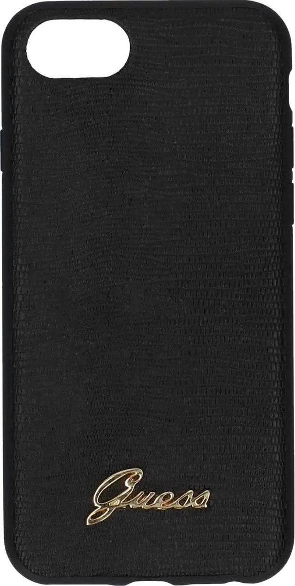 GUESS iPhone Backcase Lizard Zwart - S212-4