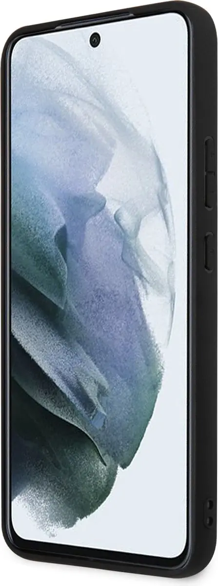 Guess Saffiano Backcase Samsung Galaxy S22 - Zwart - afbeelding 6 van 6