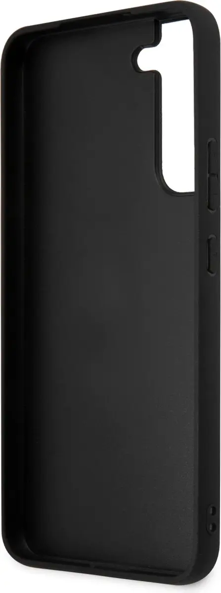 Guess Saffiano Backcase Samsung Galaxy S22 - Zwart