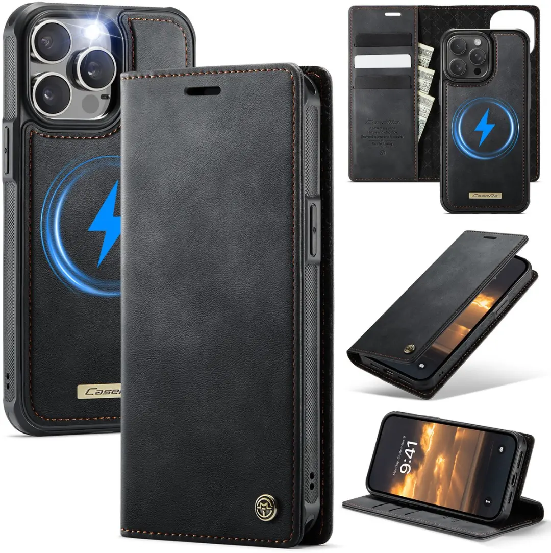 Caseme Telefoonhoesje iPhone 15 Pro Max Bookcase