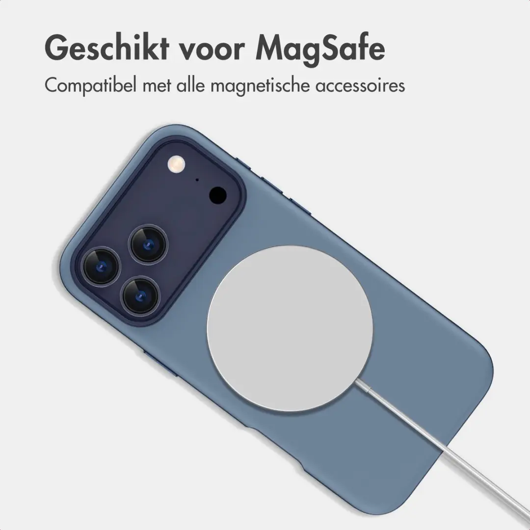 Imoshion Hoesje iPhone 17 Pro Max - Donkerblauw MagSafe