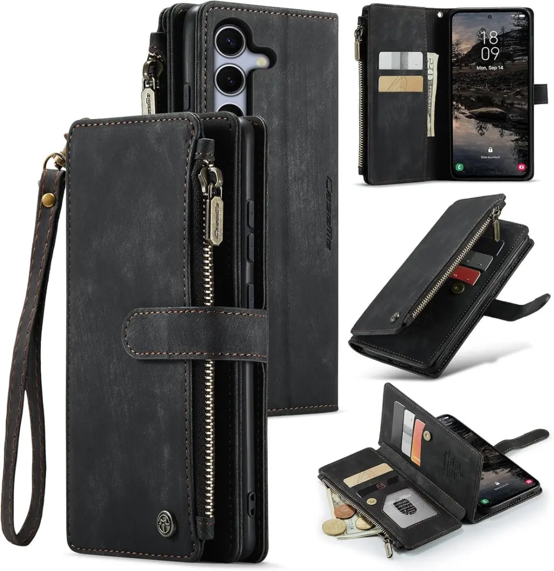 Caseme Wallet Rits Book Case Samsung Galaxy S25 Plus
