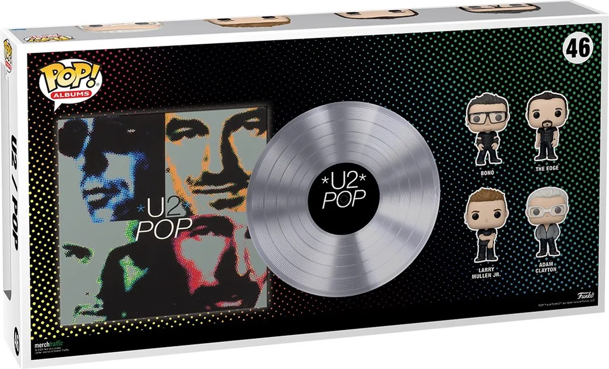 Funko U2 POP! Albums DLX 4-Pack - Multicolours