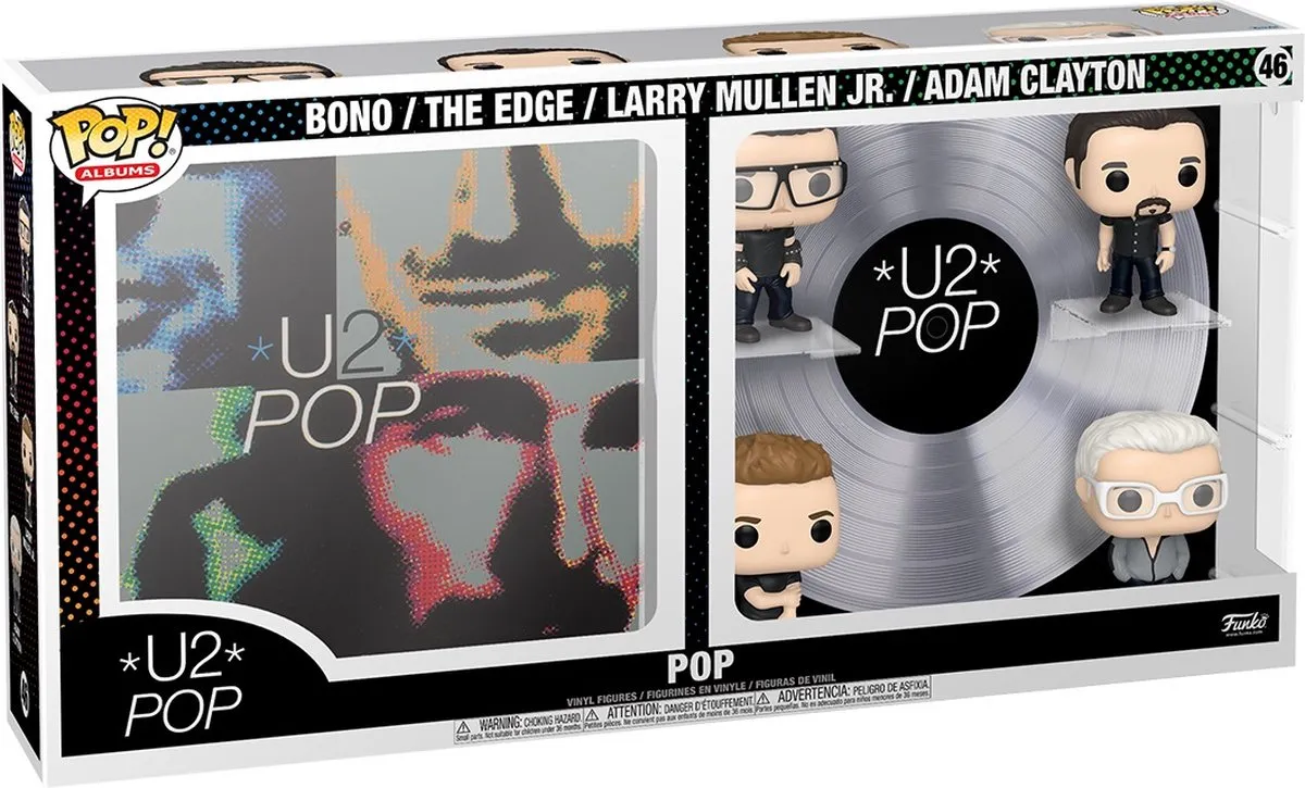 Funko U2 POP! Albums DLX 4-Pack - Multicolours