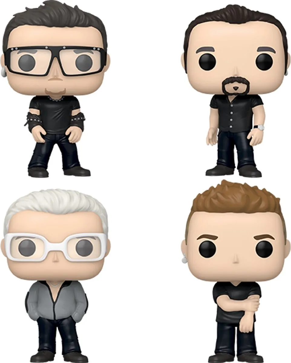 Funko U2 POP! Albums DLX 4-Pack
