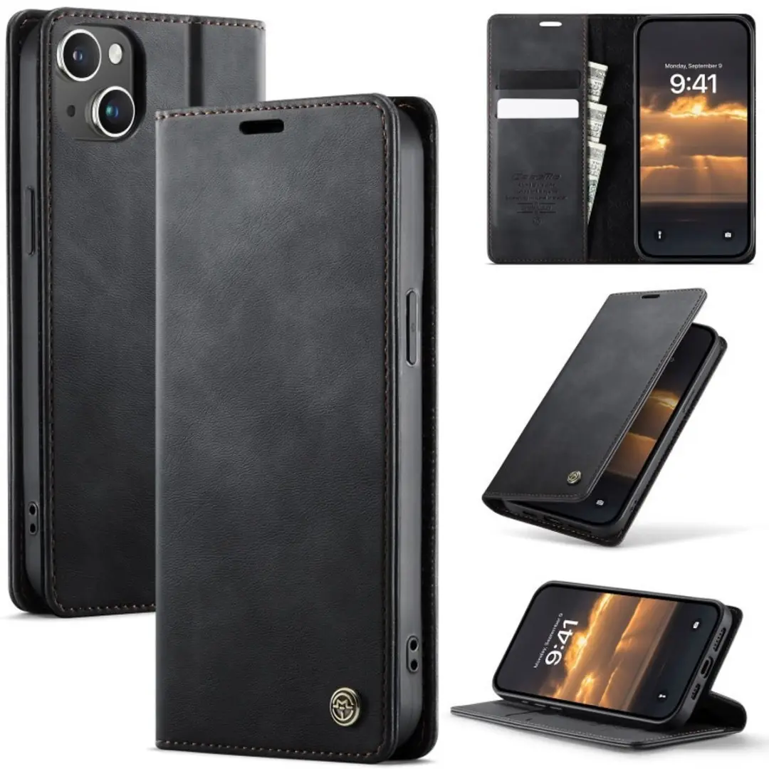 Caseme iPhone 15 Plus Wallet Book Hoesje