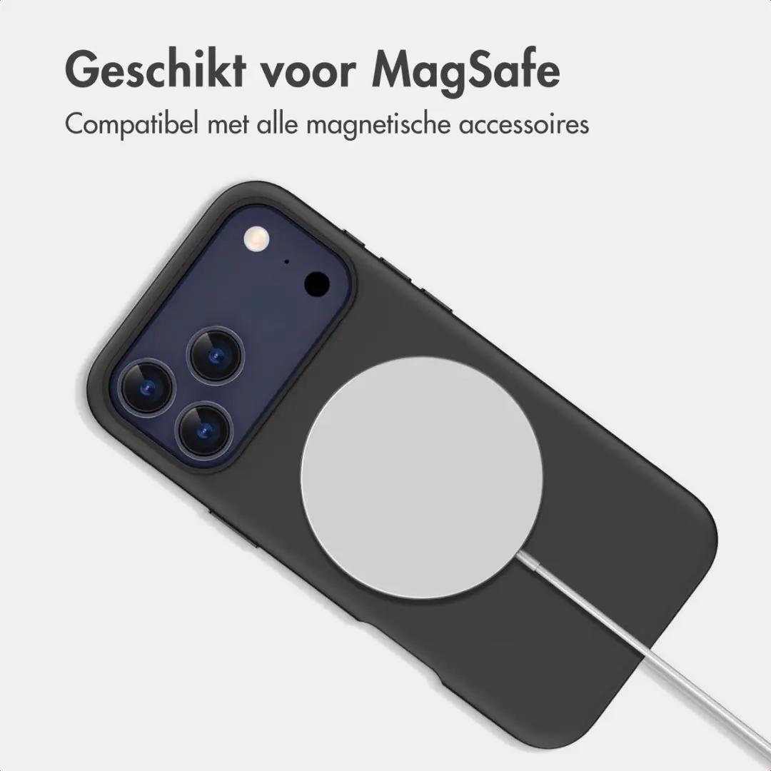 Imoshion Hoesje iPhone 17 Pro - Zwart - MagSafe
