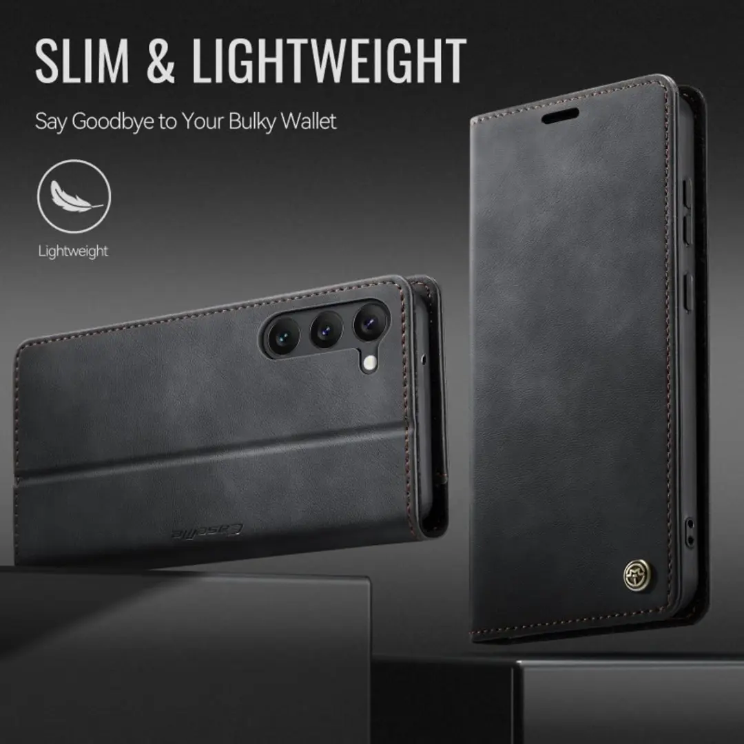 Caseme Wallet Book Case Samsung Galaxy S23 - Zwart