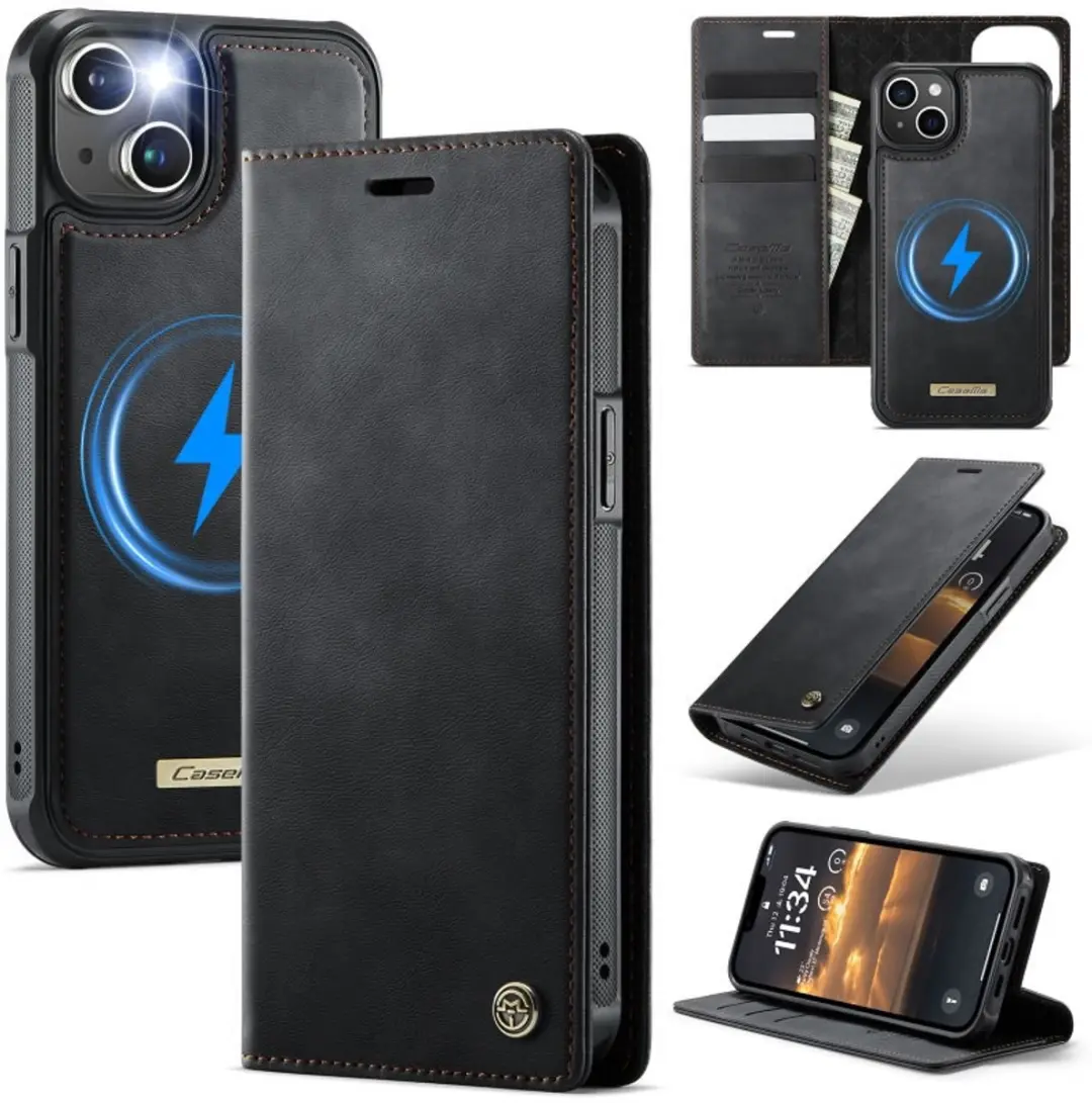 CaseMe iPhone 14 Plus MagSafe Wallet Book