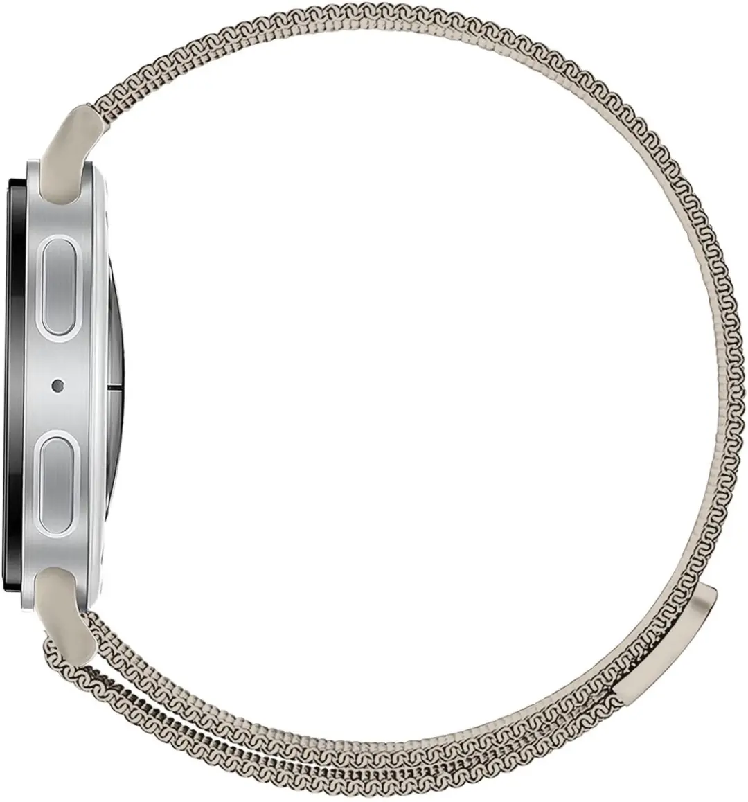 Selected SBG Milanees Bandje Samsung Galaxy Watch 8 - Sterrenlicht