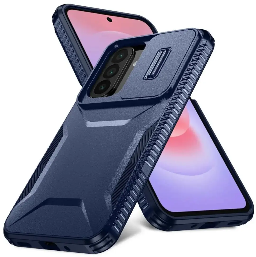 Selected Hoesje Samsung Galaxy A27 Back Cover Blauw