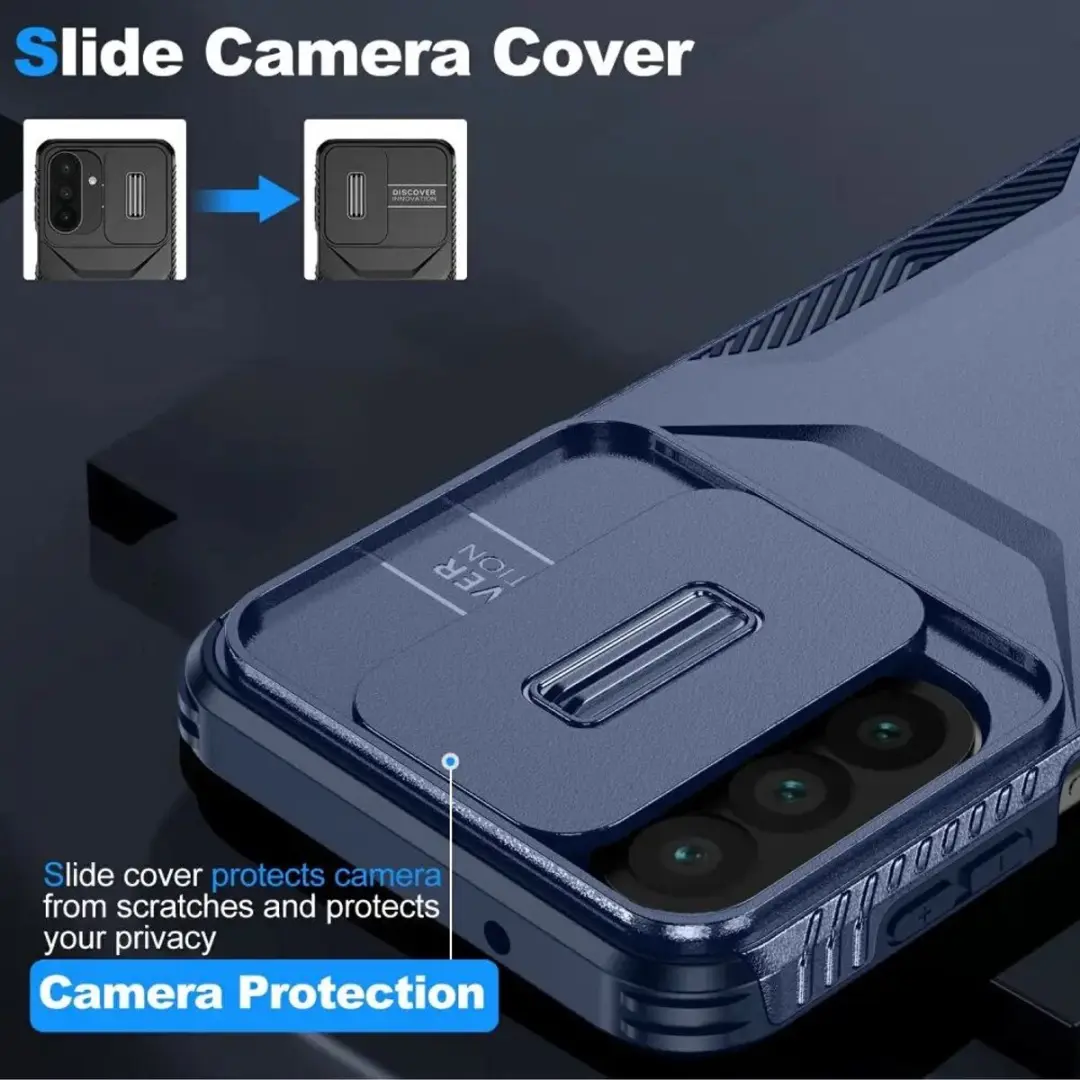 Selected Hoesje Samsung Galaxy A27 Back Cover Blauw