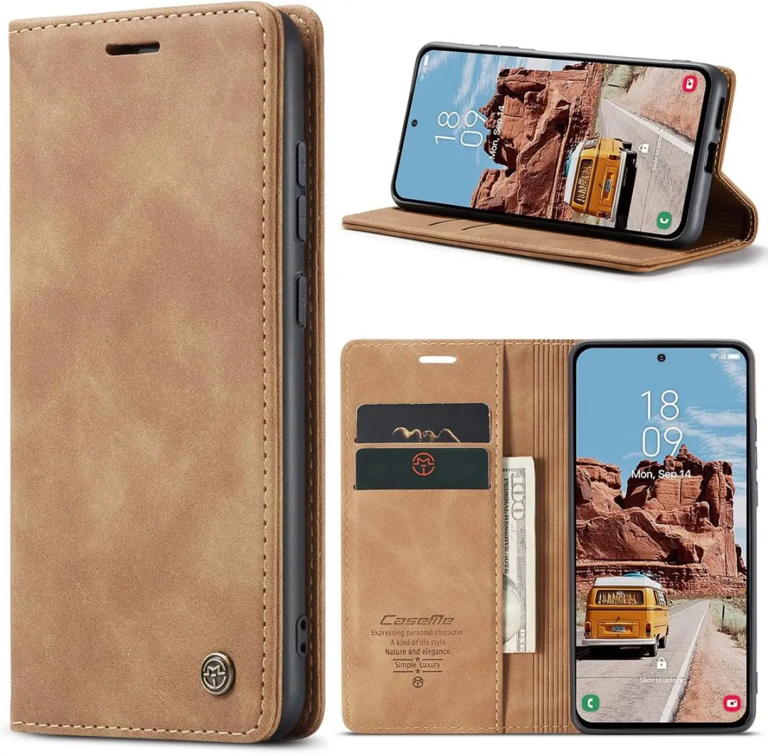 CaseMe Wallet Bookhoes Samsung Galaxy S24/S25