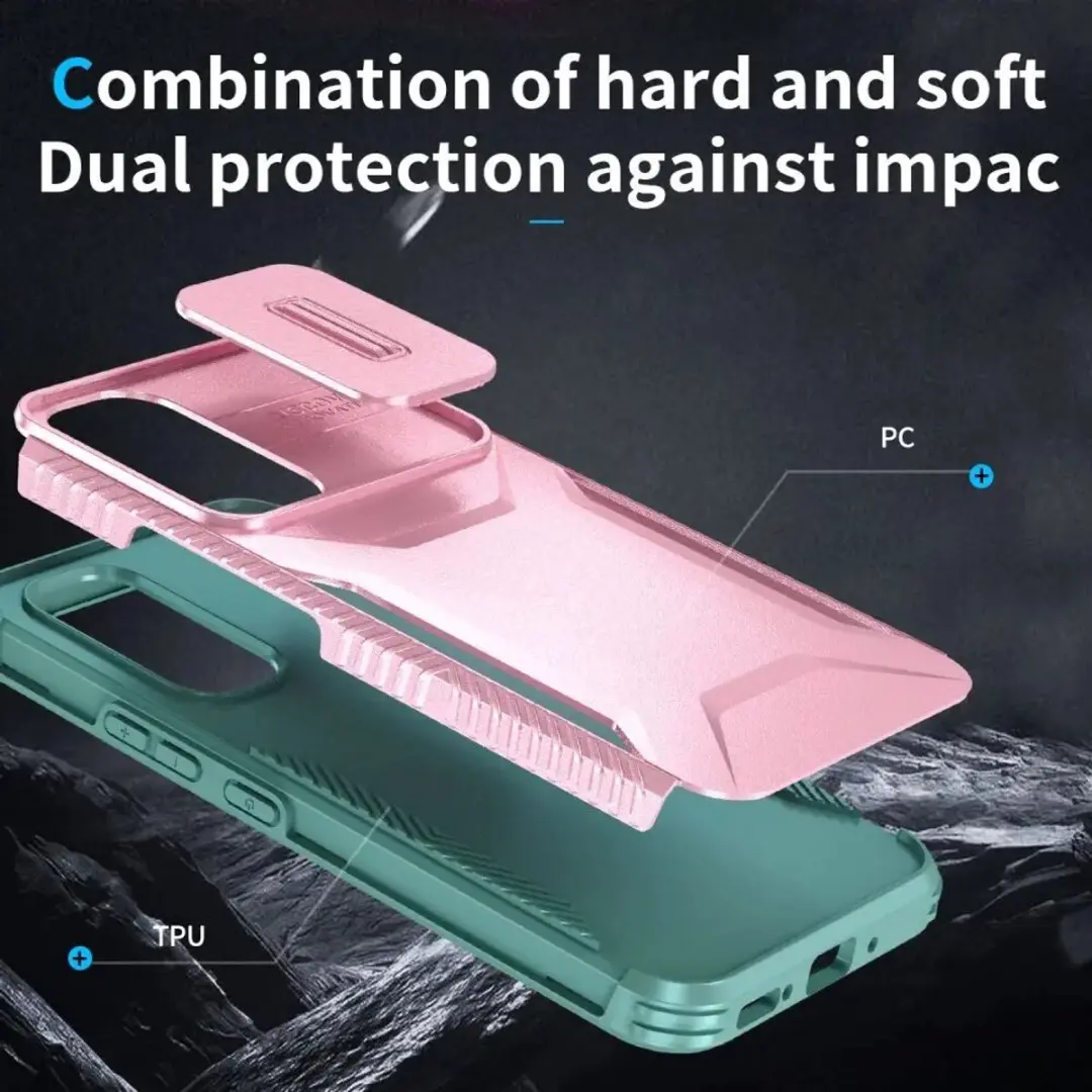 Selected Hoesje Samsung Galaxy A54 Back Cover Roze - afbeelding 6 van 6
