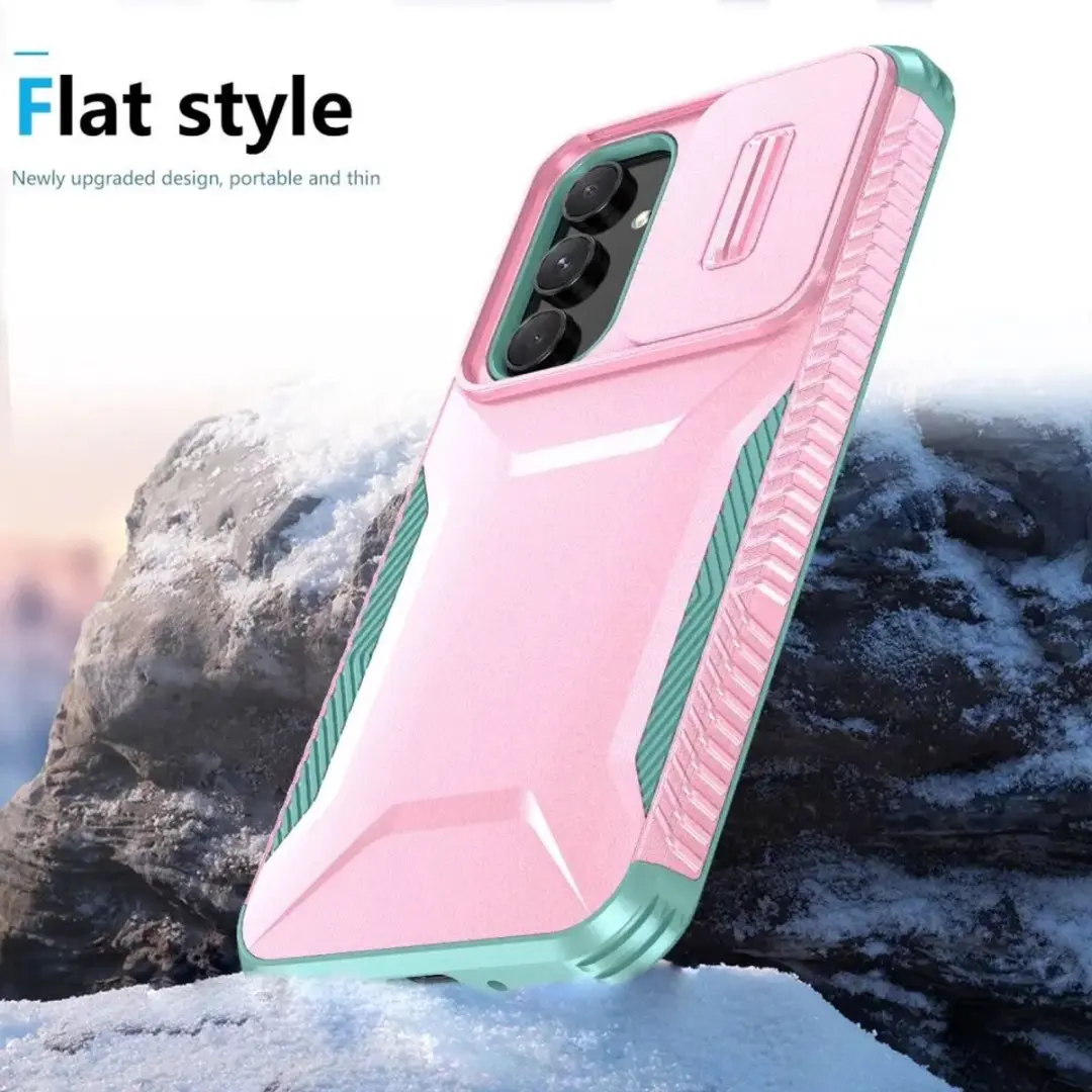 Selected Hoesje Samsung Galaxy A54 Back Cover Roze