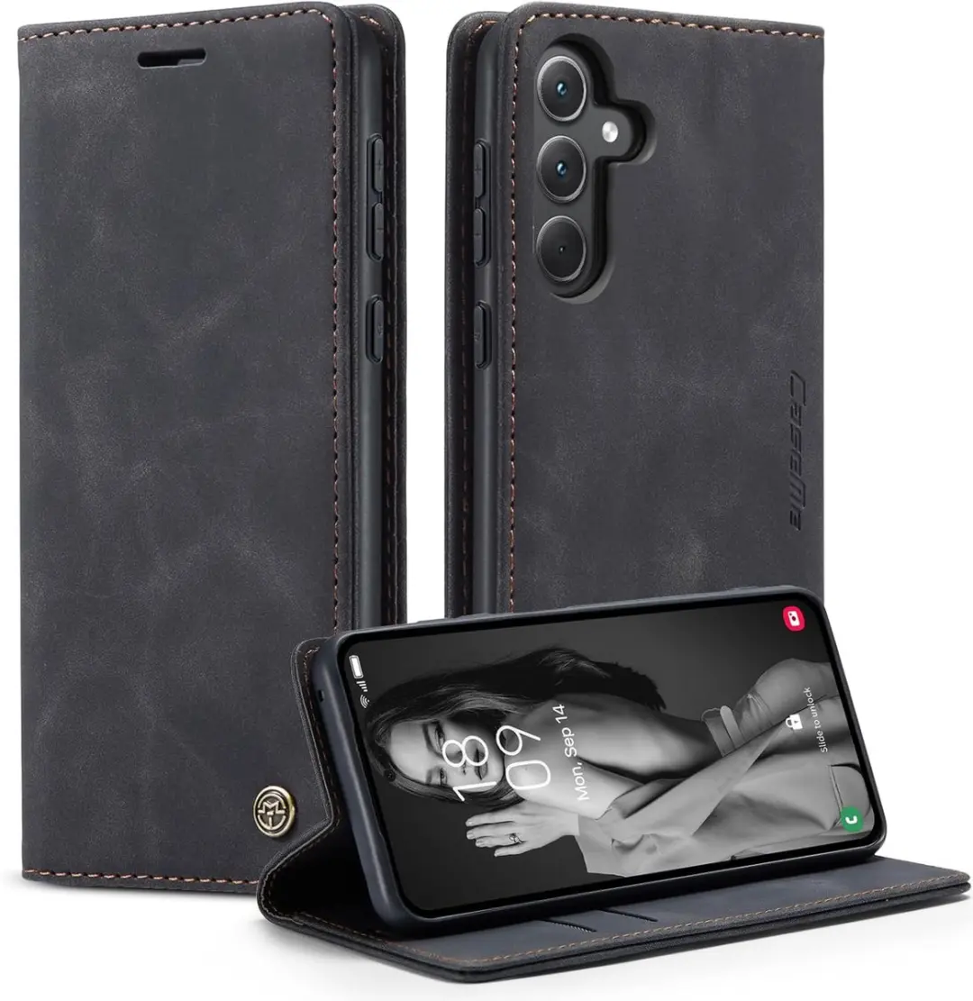 CaseMe Telefoonhoesje Samsung Galaxy S24 Plus Wallet Book