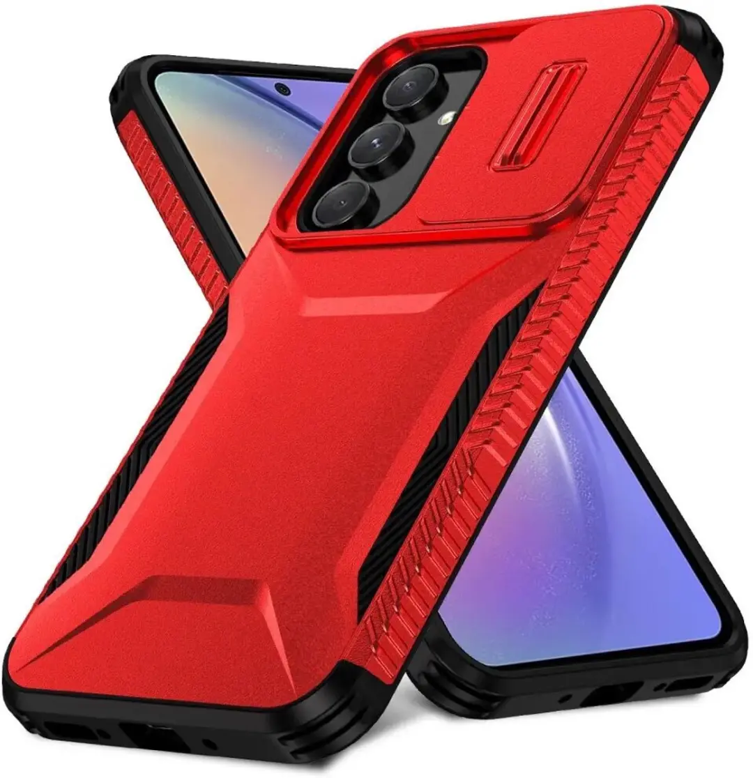 Selected Hoesje Samsung Galaxy A54 Camera Slider - Rood - afbeelding 6 van 6