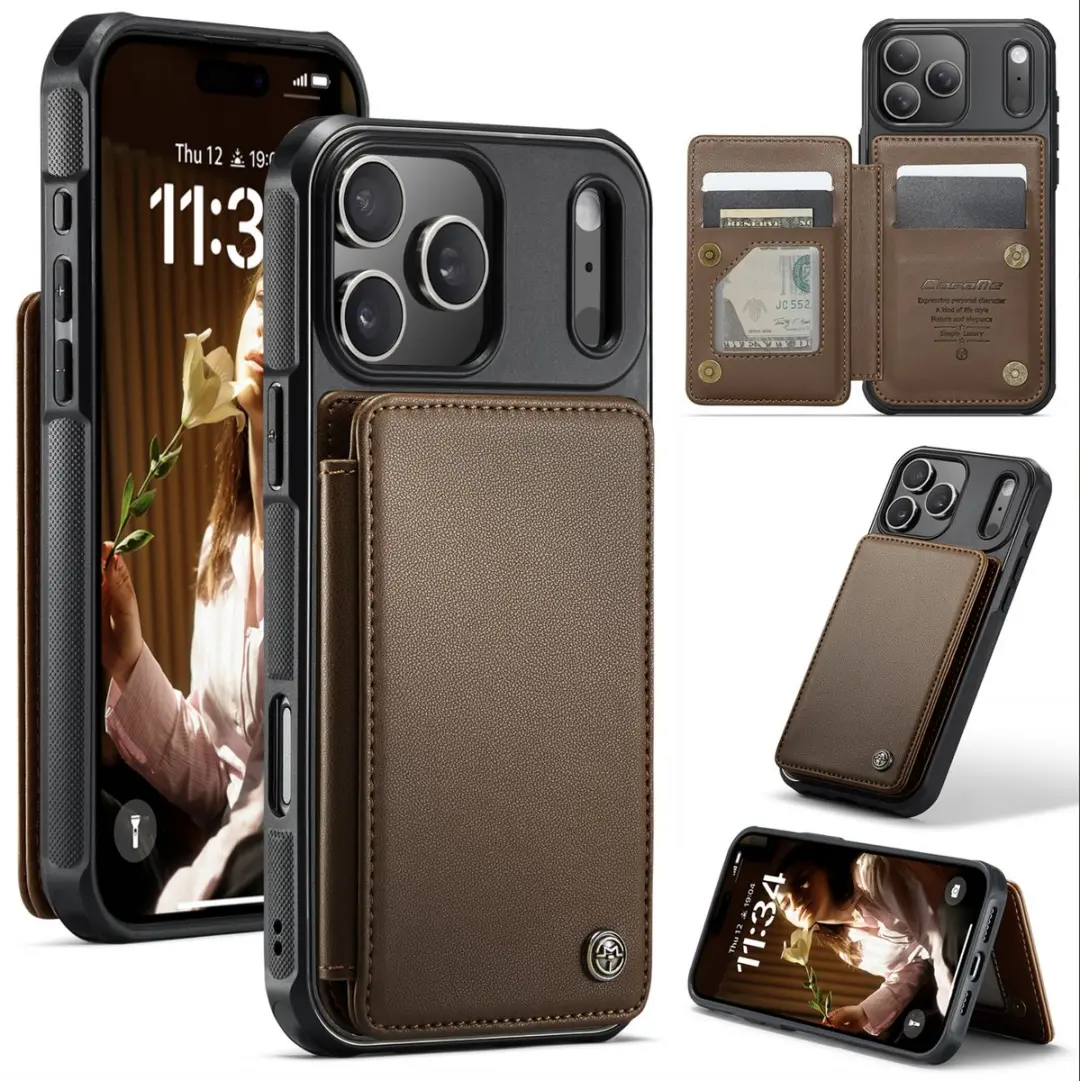 Caseme iPhone 17 Pro Wallet Back Cover