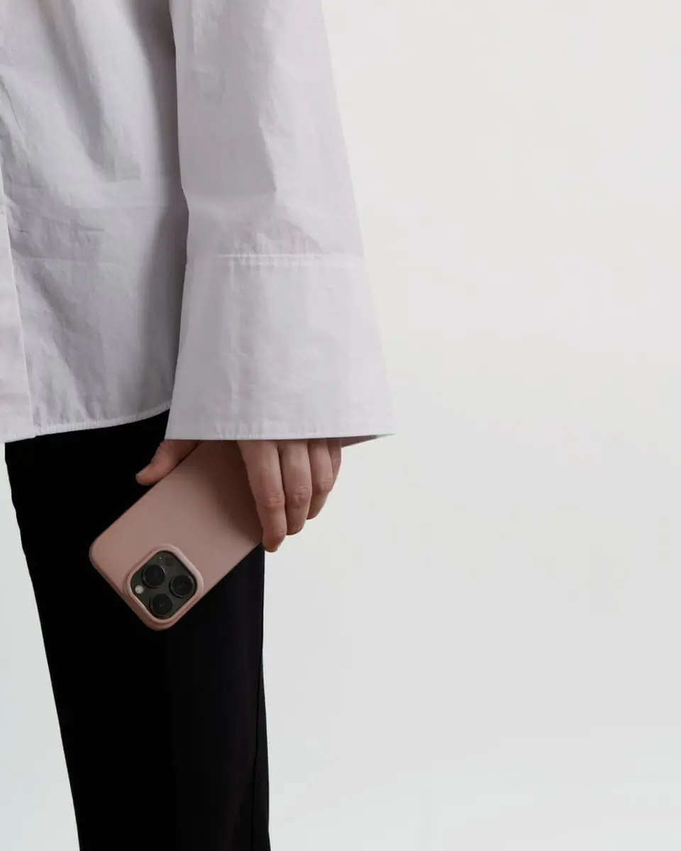 Nudient Thin Case V3 Magneetring - iPhone 13 Pro Max - Roze