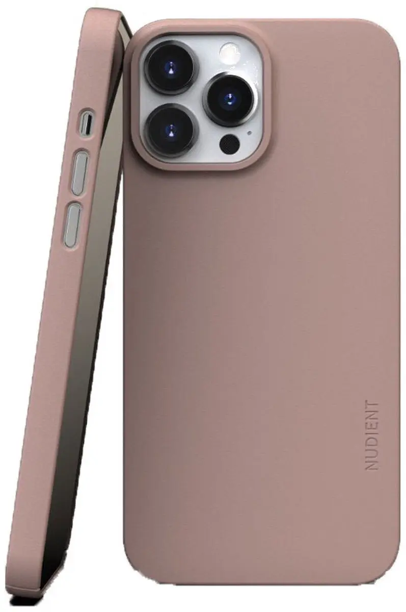 Nudient Thin Case V3 Magneetring - iPhone 13 Pro Max - Roze