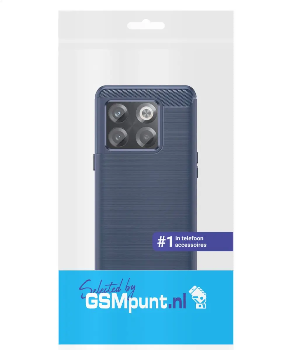 Selected by GSMpunt OnePlus 10T TPU Hoesje - Blauw