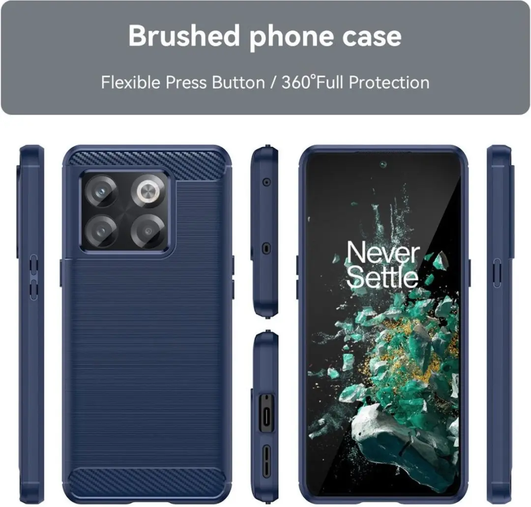 Selected by GSMpunt OnePlus 10T TPU Hoesje - Blauw