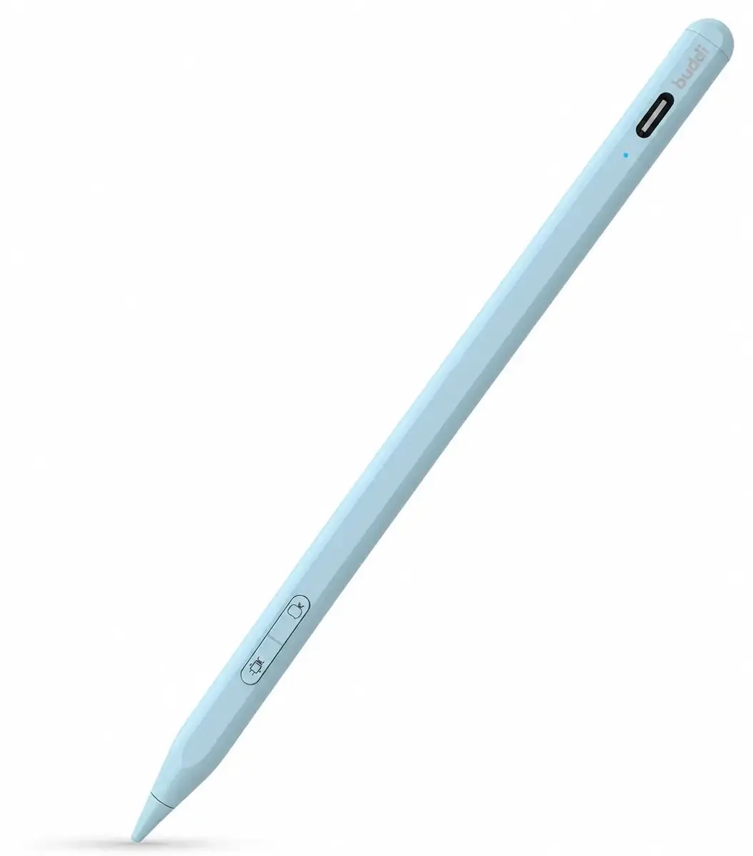 Buddi Flow 2 Universele Stylus Pen - Blauw