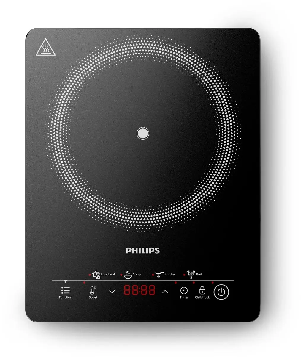 Philips 3000-serie HD5830/90 Inductiekookplaat 2000W - Zwart - afbeelding 2 van 5