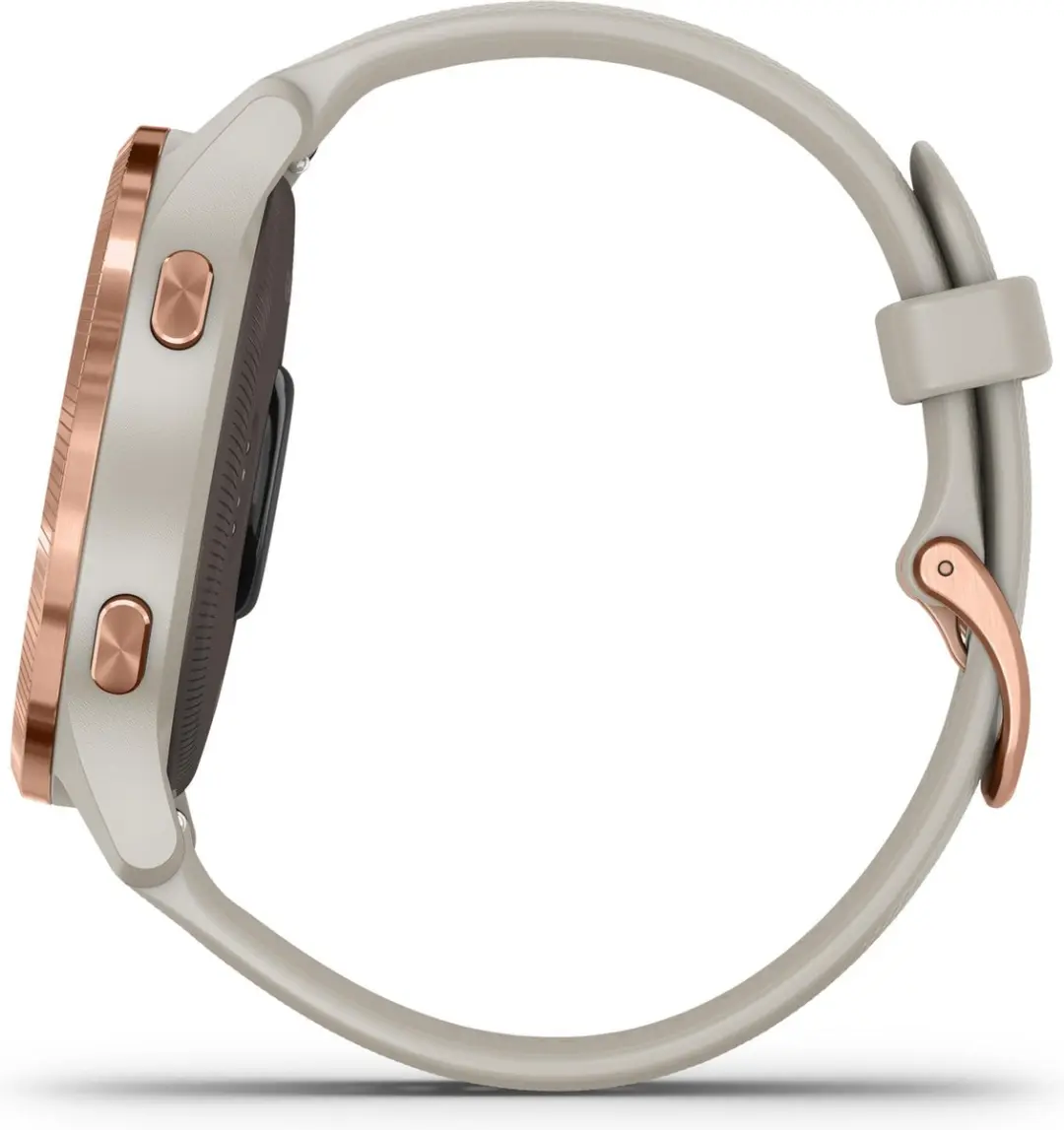 Garmin Venu Health Smartwatch - 43mm - Beige/Rosegoud