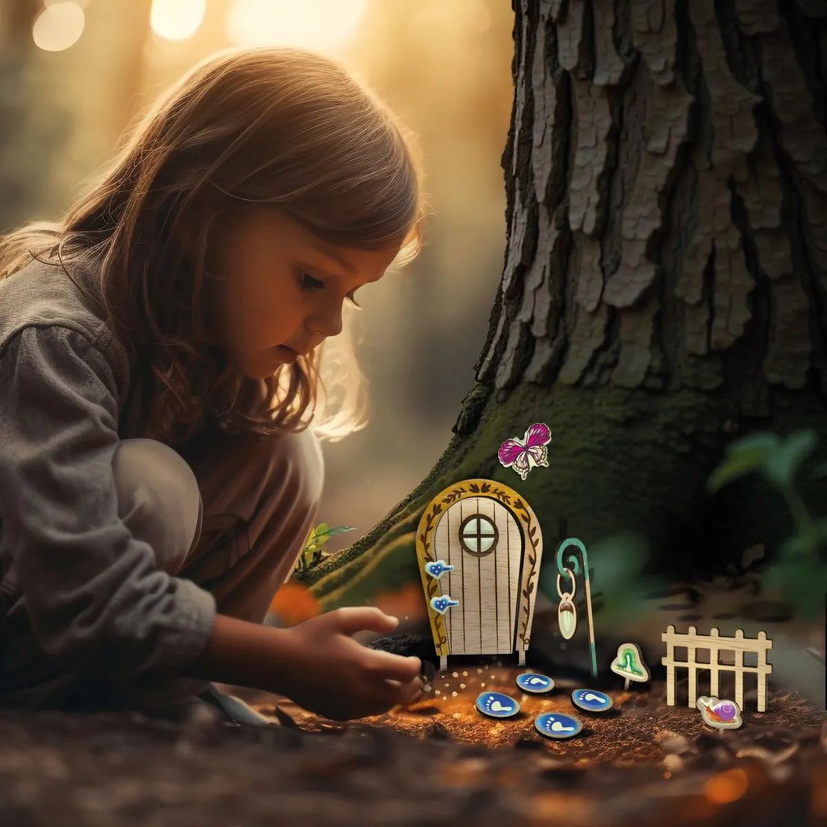 SES Creative Explore Magisch Deurtje - Meerkleurig