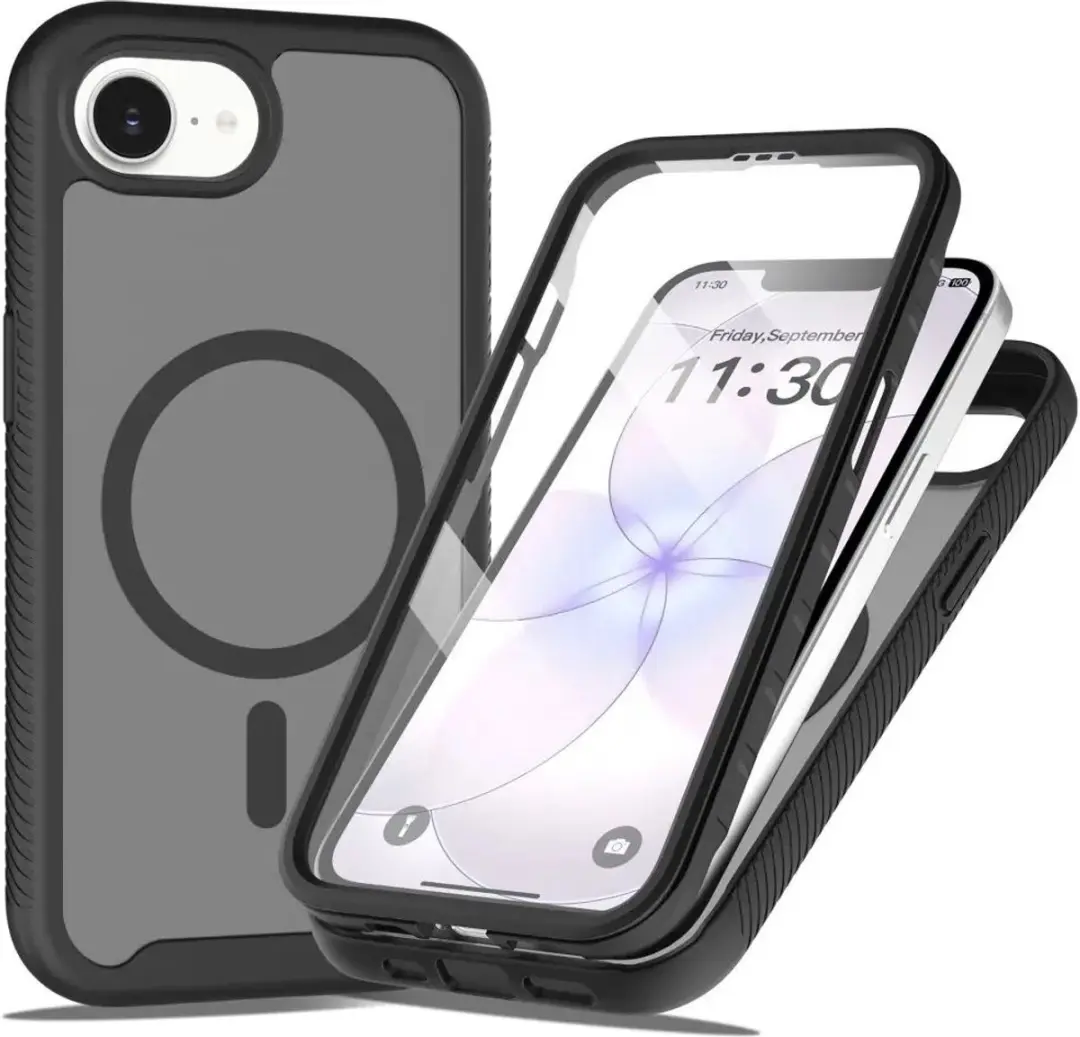Selected by GSMpunt.nl iPhone 16e/17e Hoesje Matte Zwart