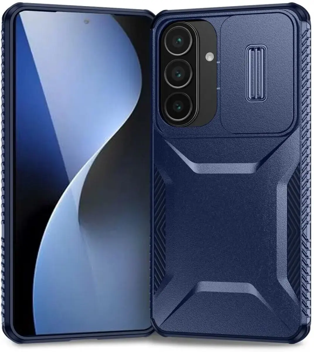 Selected Hoesje Samsung Galaxy S26 Plus Blauw - Camera Slider - afbeelding 6 van 6
