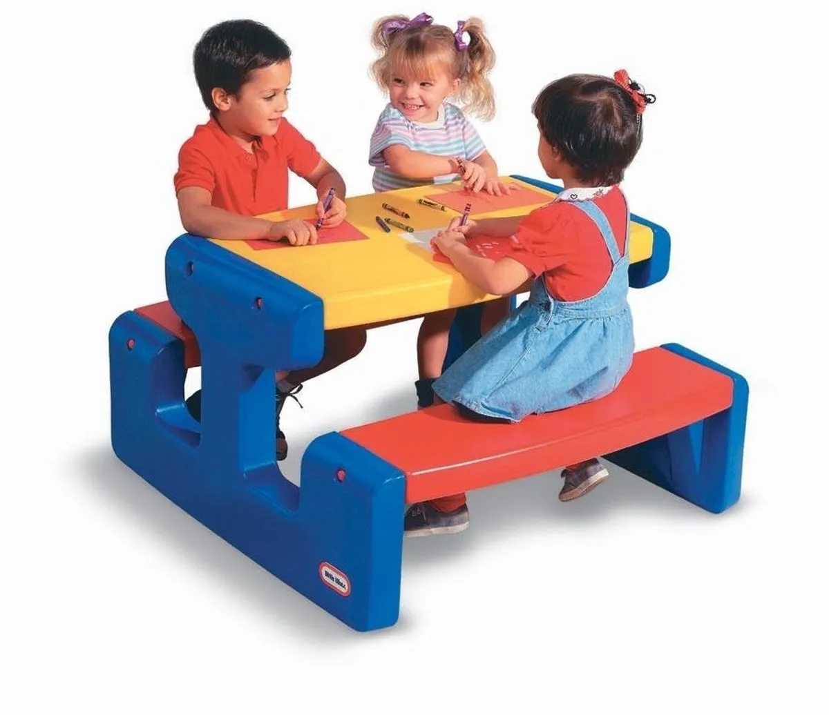 Little Tikes Primary Picknicktafel Blauw