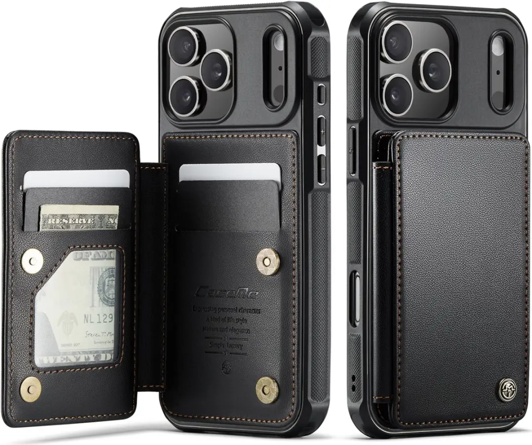 Caseme iPhone 17 Pro Max Wallet Back Cover