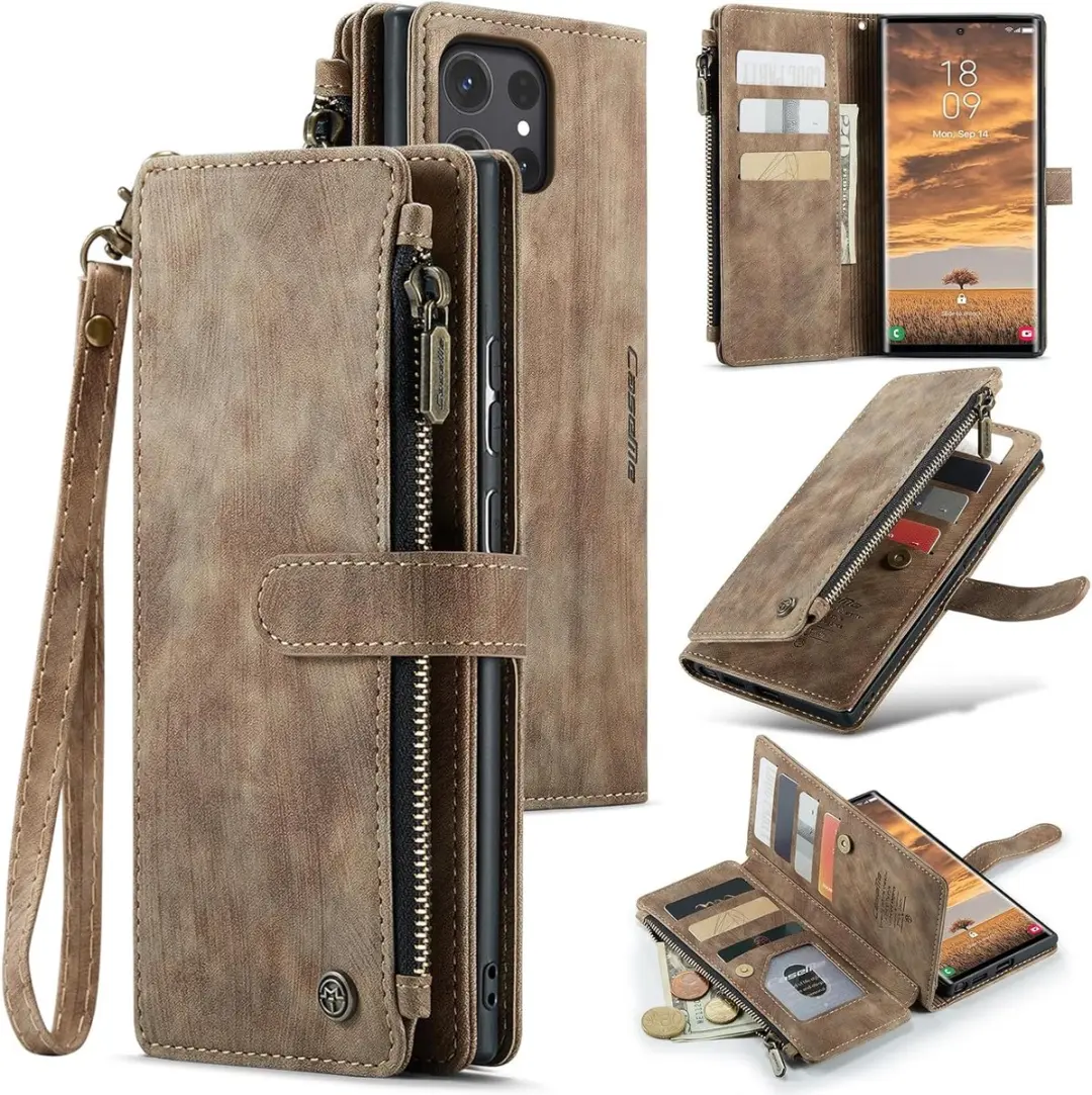 Caseme Wallet Rits Book Case Samsung Galaxy S24 Ultra