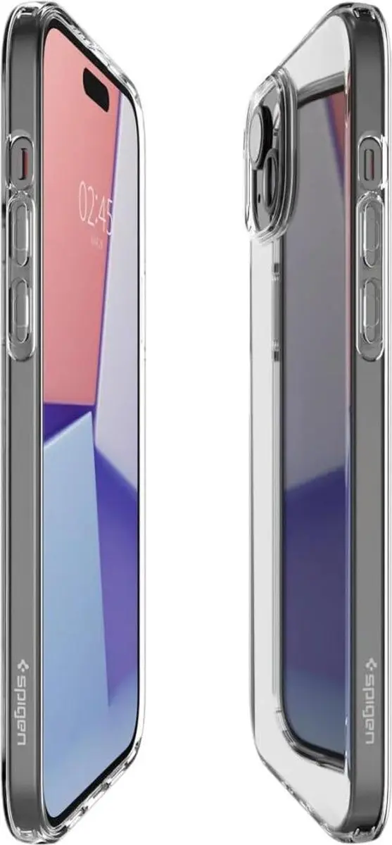 Spigen Crystal Flex Hoesje iPhone 15 - Transparant